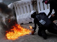 Jelang Ulang Tahun China, Demonstran Hong Kong Ganas Lagi