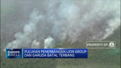 Lion Dan Garuda Tunda Penerbangan Karena Asap Di Riau