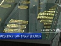Duh, Harga Emas Tekor 3 Pekan Beruntun