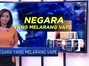Ini Daftar Negara Larang Pemakaian Vape