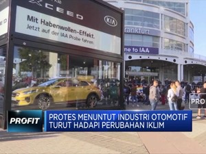 Frankfurt Motor Show Diwarnai Aksi Protes Aktivis