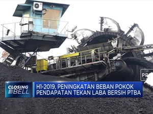 Laba Bersih PTBA Anjlok 24% (YOY) Di Semester I 2019