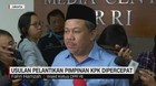 VIDEO: Fahri Hamzah Usul Pelantikan Capim KPK Dipercepat