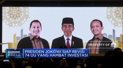Presiden Jokowi Siap Revisi 74 UU Demi Muluskan Investasi