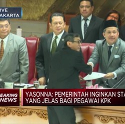Tok! DPR dan Pemerintah Sahkan Revisi UU KPK