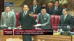 Tok! DPR dan Pemerintah Sahkan Revisi UU KPK