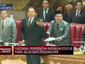 Tok! DPR dan Pemerintah Sahkan Revisi UU KPK