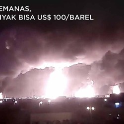 Jika AS-Iran Perang, Harga Minyak Bisa US$ 100/Barel