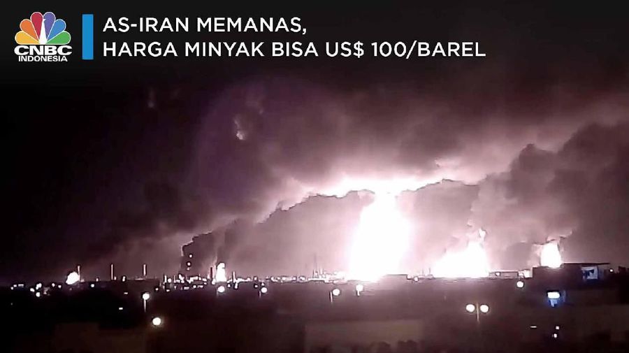 Iran menembakkan puluhan roket ke tentara AS pada Rabu (8/1/2020) pagi.