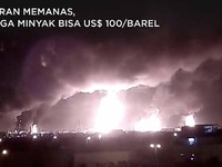 Balas Dendam! Iran Tembakkan Roket ke Pangkalan AS di Irak