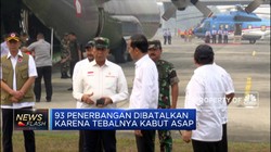 Kabut Asap Makin Tebal, Sejumlah Penerbangan Dibatalkan