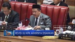 DPR Sahkan UU KPK Hasil Revisi