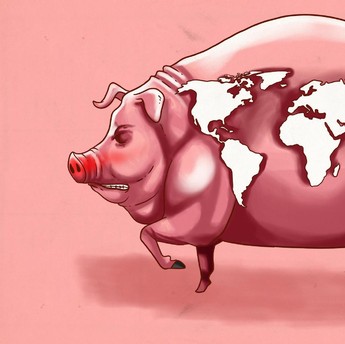 Babi Lagi, Babi Bikin Pening 7 Keliling Negara-negara Ini