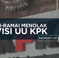 Ramai-Ramai Tolak RUU KPK