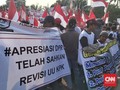 Peserta Aksi Mengaku Diongkosi Demo Dukung Revisi UU KPK