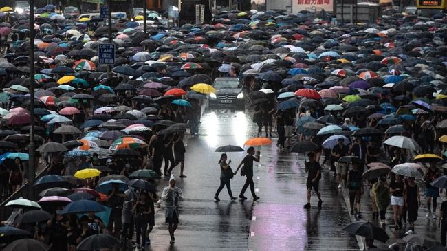 Hong Kong Tolak Izin Demo Jelang HUT China ke-70