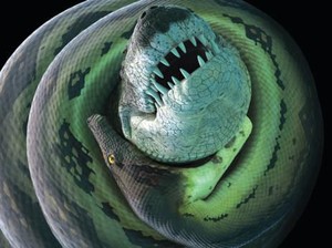 Fosil Ular Prasejarah Raksasa Ditemukan di India, Lebih Besar dari Titanoboa