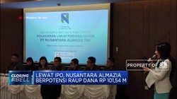 Nusantara Almazia Incar Dana IPO Rp 101,54 M