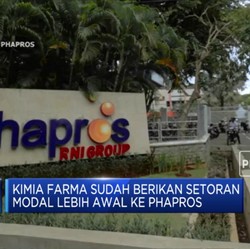 Phapros Siap Tambah Modal Rp 1 T