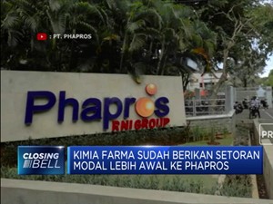 Phapros Siap Tambah Modal Rp 1 T