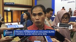 Eks Dirut Kimia Farma Pimpin Holding BUMN Farmasi