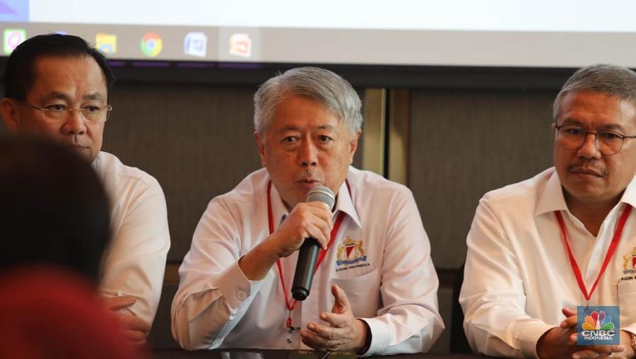 Wakil Ketua Umum Kadin Bidang Properti, Hendro Gondokusumo (CNBC Indonesia/Muhammad Sabki)