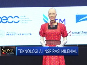 Sophia, Robot dengan AI Menginspirasi Milenial Indonesia