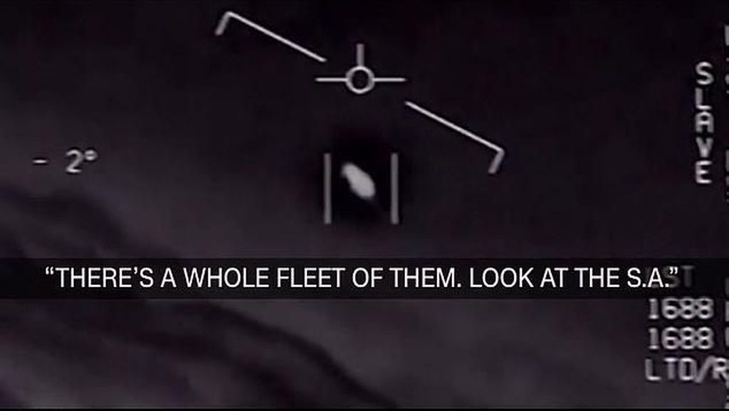 Penjelasan Militer AS soal Video Penampakan Nyata UFO Penjelasan Militer AS soal Video Penampakan Nyata UFO