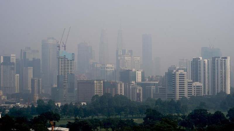 Akibat kebakaran hutan negara tetangga mendapatkan 