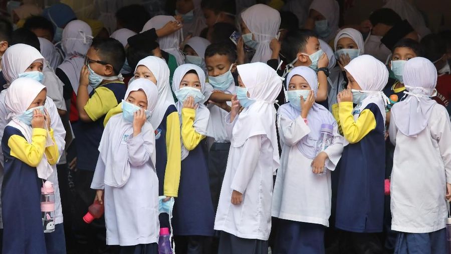 Akibat kebakaran hutan negara tetangga mendapatkan 