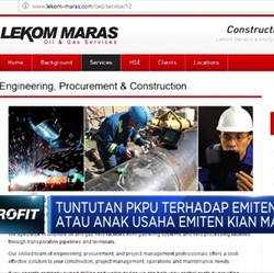 Lekom Maras Terhadang Tuntutan PKPU