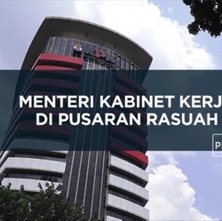 Menteri Kabinet Kerja di Pusaran Rasuah