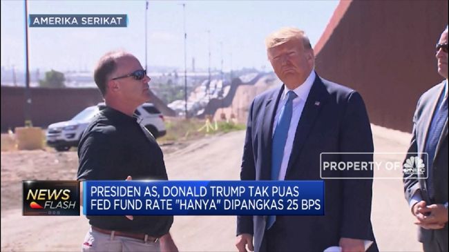 Trump Bunga Kurang Agresif Pangkas Bunga, Trump Serang The Fed