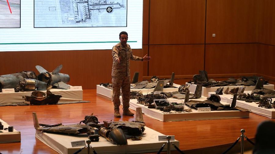 Arab Saudi melakukan konferensi pers untuk menunjukkan bukti tudingannya pada Iran