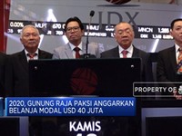 Gunung Raja Paksi Incar Pendapatan USD 950 Juta Di 2020