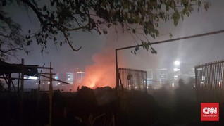 Api Padam, Tak Ada Korban Jiwa di Kebakaran Gudang Rawa Bokor