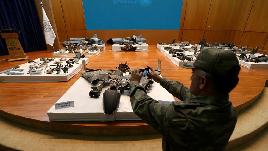 Arab Saudi melakukan konferensi pers untuk menunjukkan bukti tudingannya pada Iran
