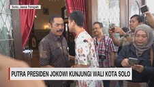 VIDEO: Putra Presiden Jokowi Kunjungi Walikota Solo