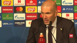 VIDEO: Zidane Akui Madrid Tampil Buruk Usai Ditekuk PSG
