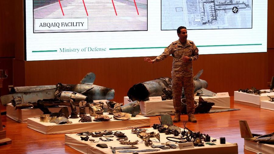 Arab Saudi melakukan konferensi pers untuk menunjukkan bukti tudingannya pada Iran