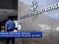 Bank Sentral Brasil Pangkas Suku Bunga 50 Bps