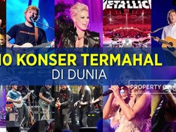 Deretan 10 Konser Musik Termahal di Dunia