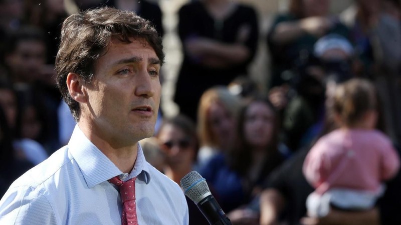 Perdana Menteri Kanada Justin Trudeau terserang skandal rasis