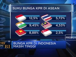 Di ASEAN, Bunga KPR Indonesia Ternyata Masih Tinggi