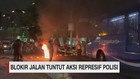 VIDEO: Puluhan Mahasiswa Gelar Aksi Blokir Jalan