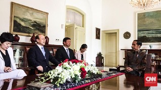 Jokowi Temui Utusan Xi Jinping di Istana Bogor
