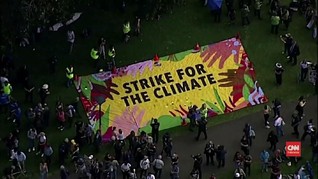 VIDEO: Puluhan Ribu Bocah Australia Ikut Demo Perubahan Iklim