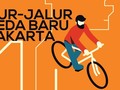 INFOGRAFIS: Peta Jalur Khusus Sepeda di Ibu Kota