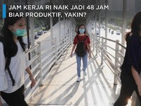 Jam kerja RI Diusulkan Jadi 48 Jam Biar Produktif, Yakin?