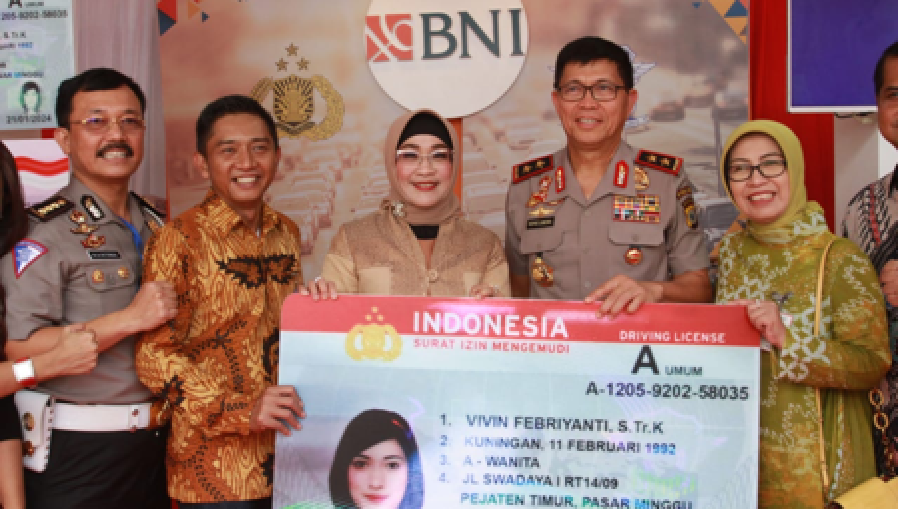 Korlantas POLRI menyelenggarakan acara syukuran Hari Lalu Lintas Bhayangkara ke-64